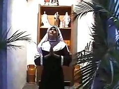 Unfavourable nun gonna beg you cum